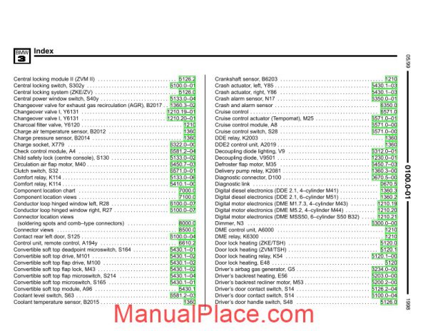 bmw electrical troubleshooting manual series 3 1998 page 4