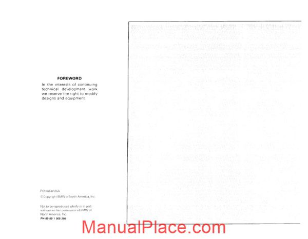 bmw m3 1989 electrical troubleshooting manual page 2