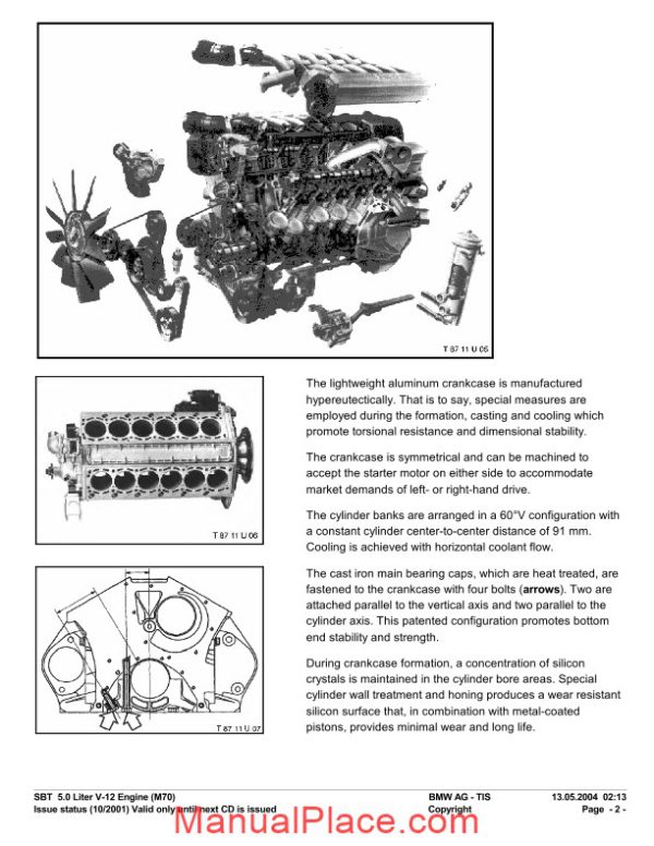 bmw m70 engine info page 2