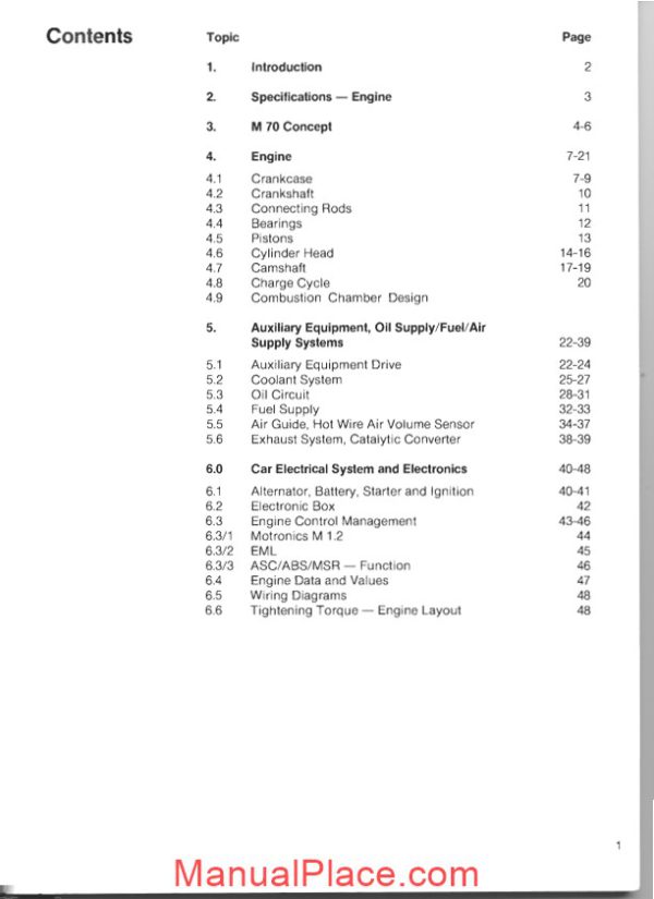 bmw training engine v12 m70 page 3