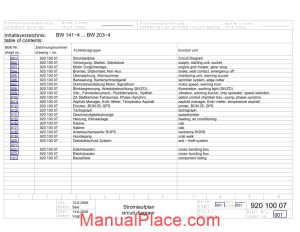 bomag bw 151 ad 4 electrical page 1