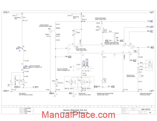 bomag bw 151 ad 4 electrical page 4