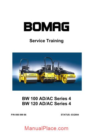 bomag bw100 120 service training page 1