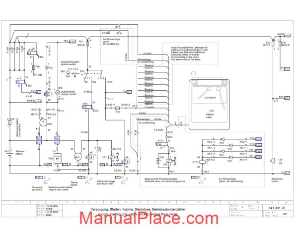 bomag double drum bw151ad2 wiring diagram page 2