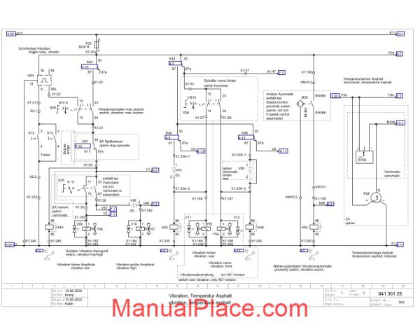 bomag double drum bw151ad2 wiring diagram page 4