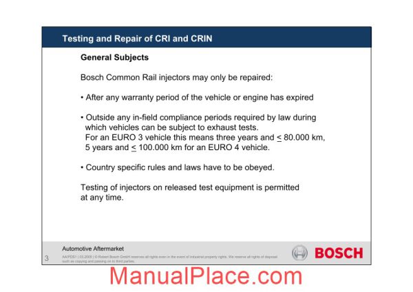 bosch cri testing and repair page 3