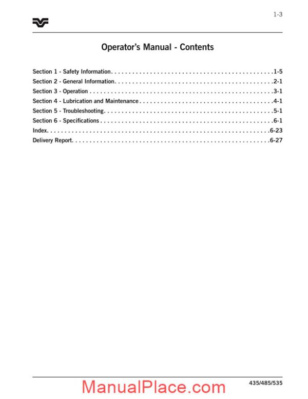 buhler 435 485 535 operator manual page 4