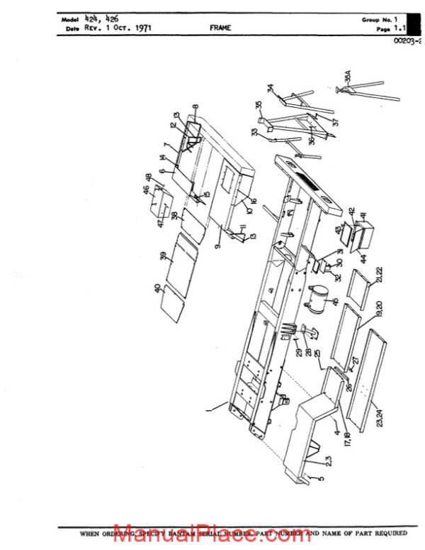 carrier 424 parts manual page 4