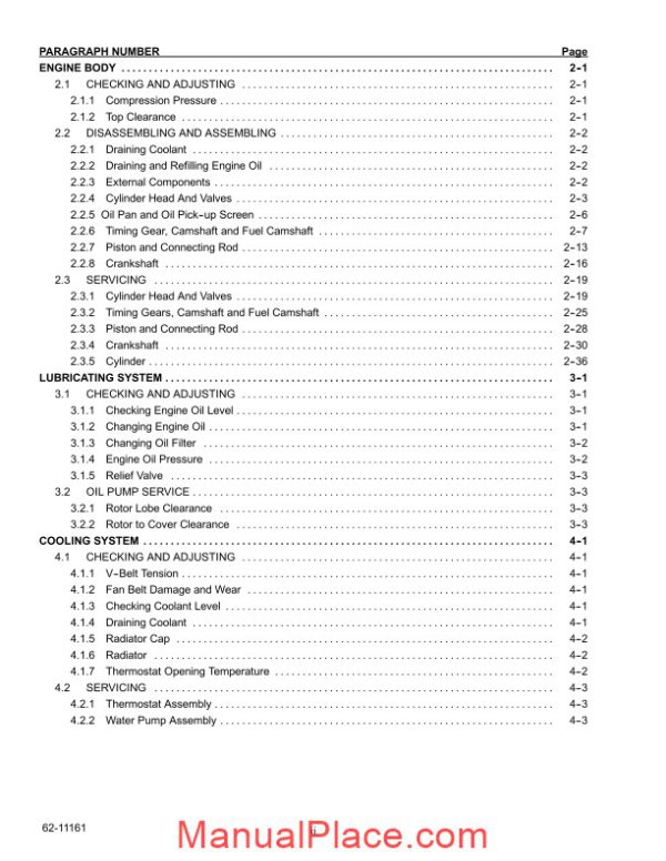 carrier ct2 29 tv z482 e2b ct3 44 tv d722 e2b diesel engine workshop manual page 4