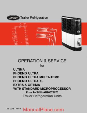 carrier trailer refrigeration operation service manual page 1