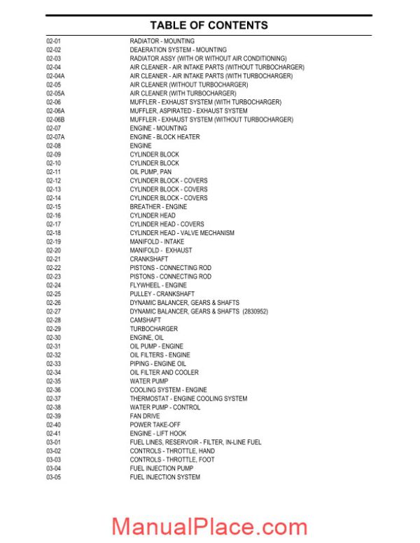 case 580m series 2 loader backhoe parts catalog page 3