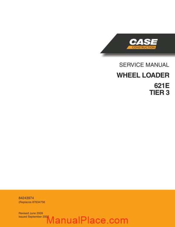 case 621e service manual page 1