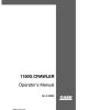 case crawler dozer 1150g operators manual page 1