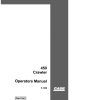 case crawler dozer 450 operators manual page 1