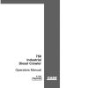 case crawler dozer 750 operators manual page 1