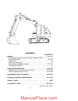 case crawler excavator 40 e series operators manual page 1