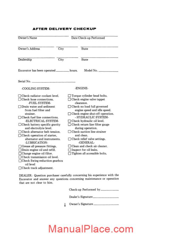 case crawler excavator 880 operators manual page 3