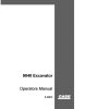 case crawler excavator 9040 operators manual page 1