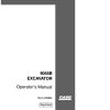case crawler excavator 9045b operators manual page 1