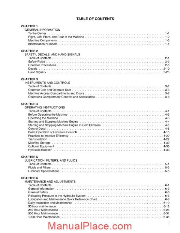 case crawler excavator cx17b tier 4 operators manual page 4