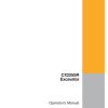 case crawler excavator cx225sr operators manual page 1
