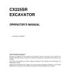 case crawler excavator cx225sr operators manual page 2