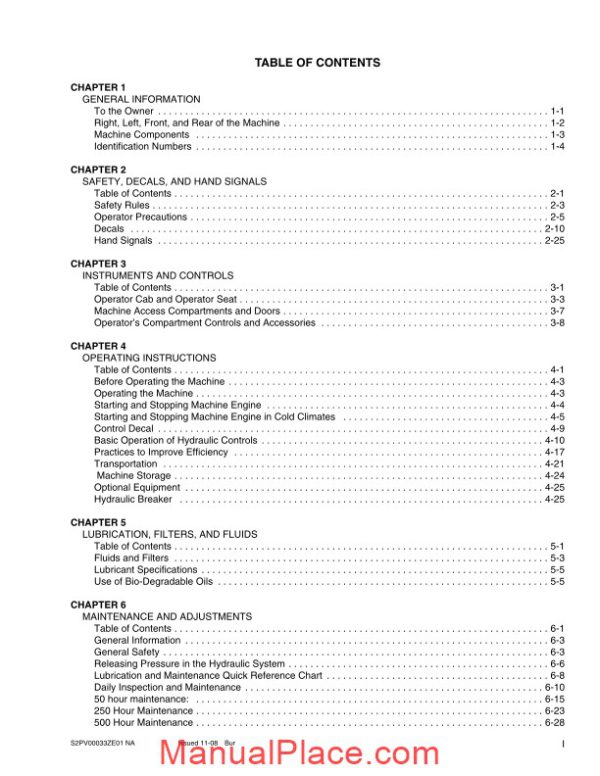 case crawler excavator cx27b tier 4 operators manual page 3