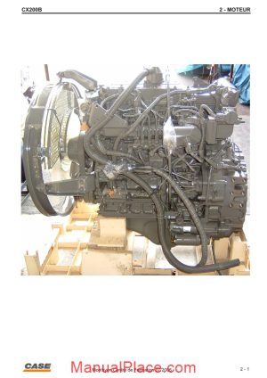 case cx200b engine fr page 1