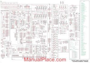 case cx210b cx230b cx240b electrical schematic en page 1