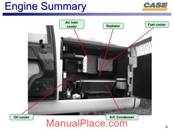 case cx210b service material engine page 4