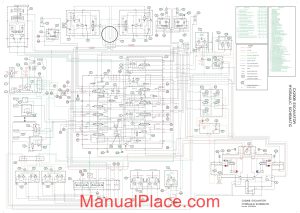 case cx290b excavator hydraulic schematic page 1