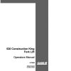 case forklift 530ck operators manual page 1