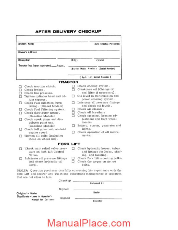 case forklift 530ck operators manual page 3