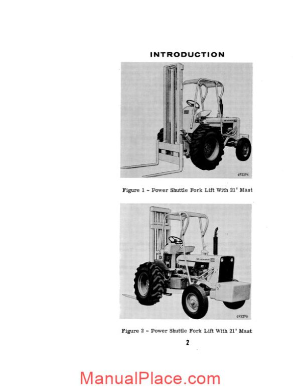 case forklift 580ck operators manual page 4