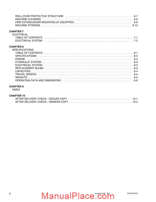 case forklift g series 3 forklift operators manual page 4