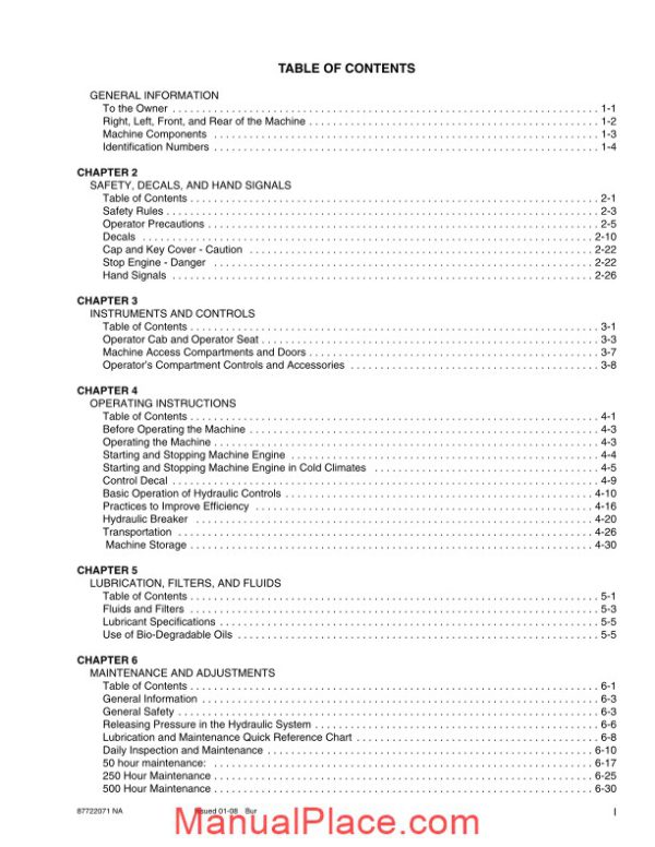 case mini excavator cx36b tier 4 operator manual page 3