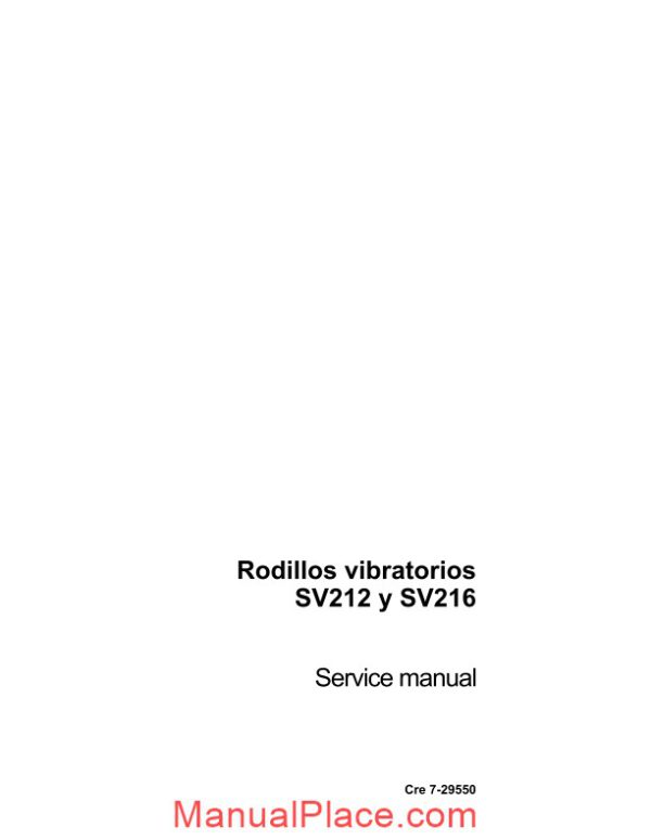 case rodillos vibratorios sv212 sv216 service manual page 1