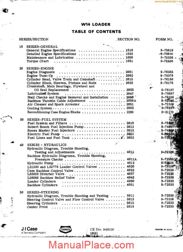 case w14 1978 shopmanual large sec wat page 1