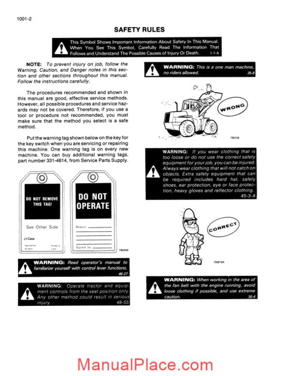 case w14 after 9119672 service manual page 4