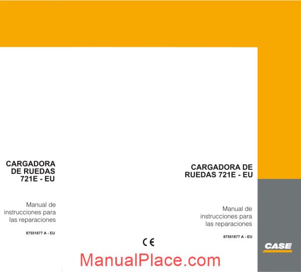 case wheel loader 721e repair manual page 1