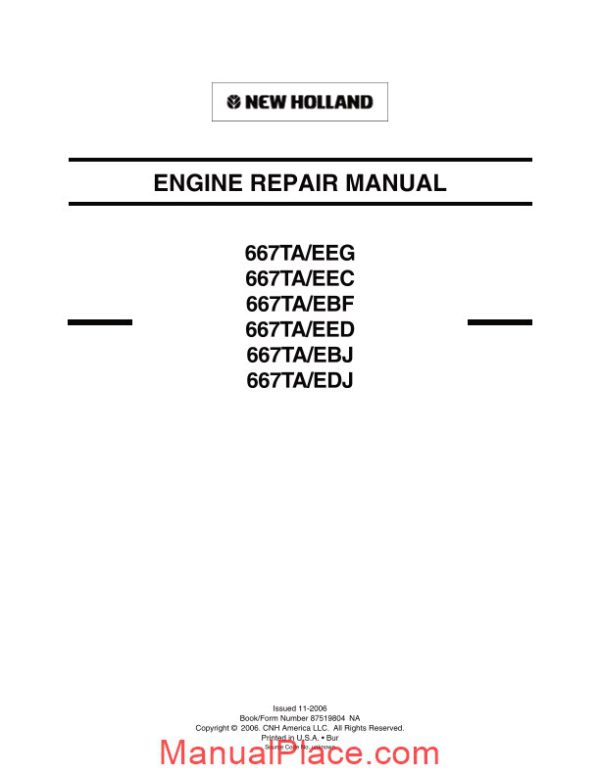 case wheel loaders 667ta engine service manual page 1