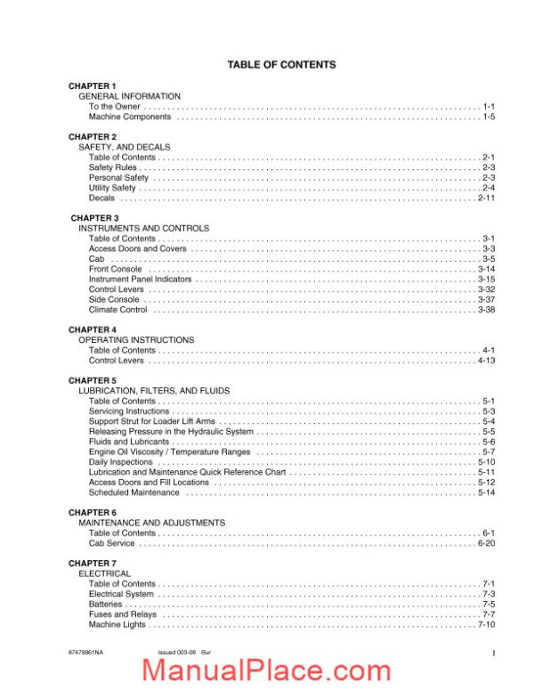 case wheel loaders 721e 821e tier 3 operator manual page 4