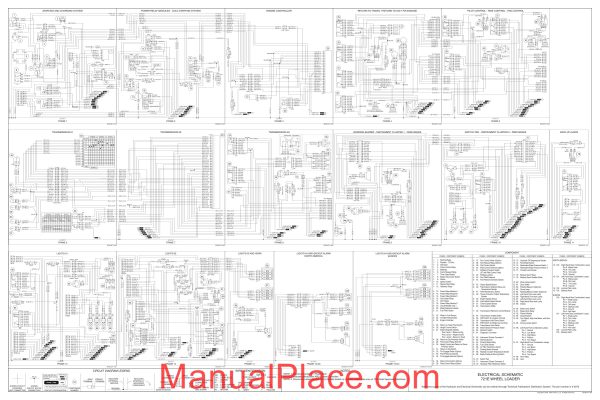 case wheel loaders 721e tier 2 wiring diagram page 1