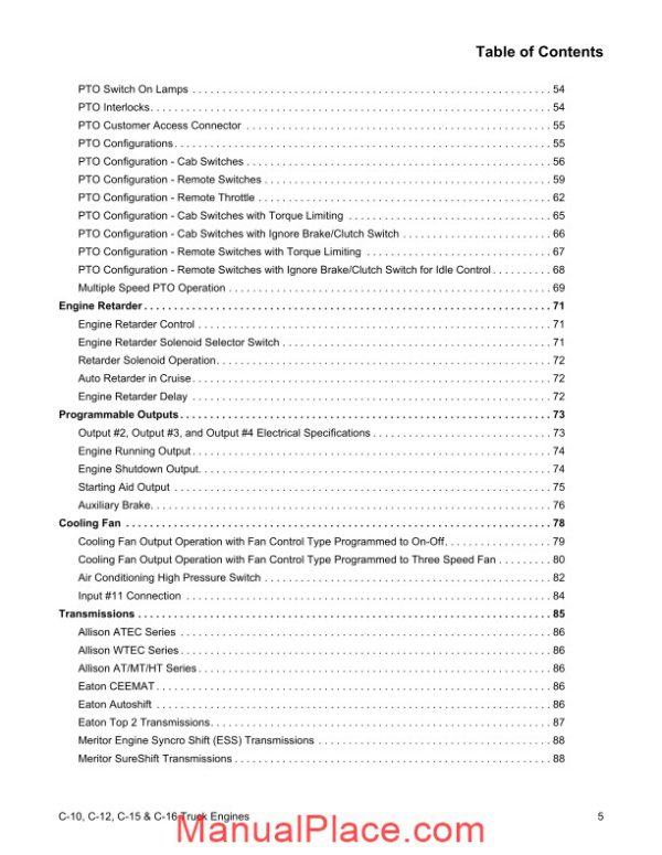 cat wiring c10 c12 c15 c16 page 4