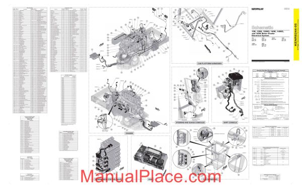 caterpillar 12k 120k 120k2 140k 140k2 and 160k motor grader electrical system page 1 scaled