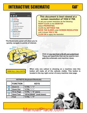 caterpillar 216b 287b electrical system page 1