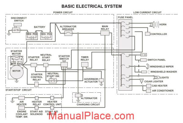 caterpillar 322 electrical system 15c16945 page 3