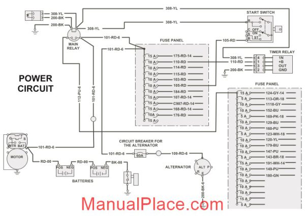 caterpillar 322 electrical system 15c16945 page 4