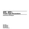 caterpillar 322c 322c l track type excavator parts manual japonesa 2005 page 1