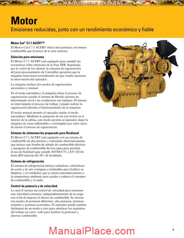 caterpillar 329e hydraulic excavator catalog page 3